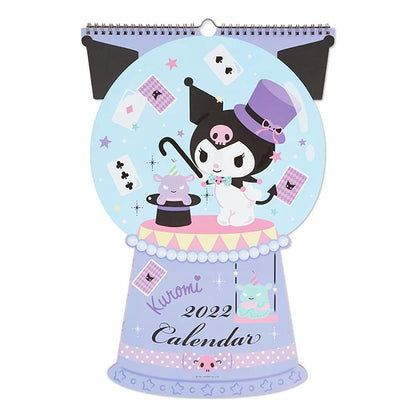 Sanrio Kuromi Die-Cut 2022 Calendar 748757- Japan Figure Store - #1 Bring To You The Best Japanese Goods