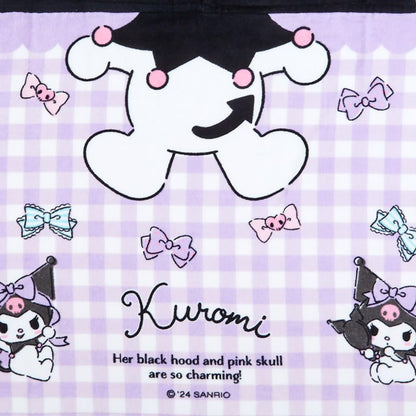 Sanrio Kuromi Hooded Towel 75x120cm - Cute Character Towel for Kids- Japan Figure Store - #1 Bring To You The Best Japanese Goods