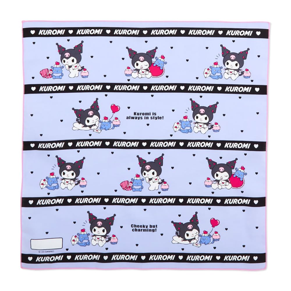 Sanrio Kuromi Lunch Cloth Set of 3 – Cute & Durable Reusable Napkins- Japan Figure Store - #1 Bring To You The Best Japanese Goods