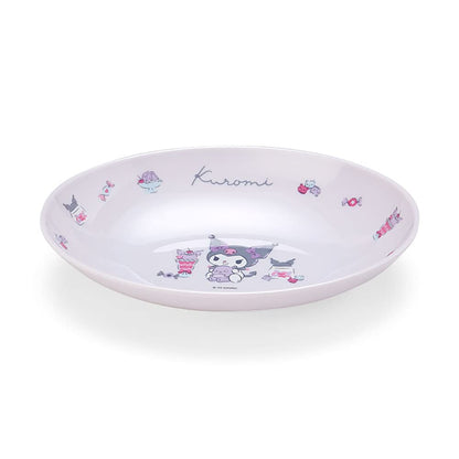 Sanrio Kuromi Melamine Curry and Pasta Plate - Durable and Dishwasher Safe- Japan Figure Store - #1 Bring To You The Best Japanese Goods