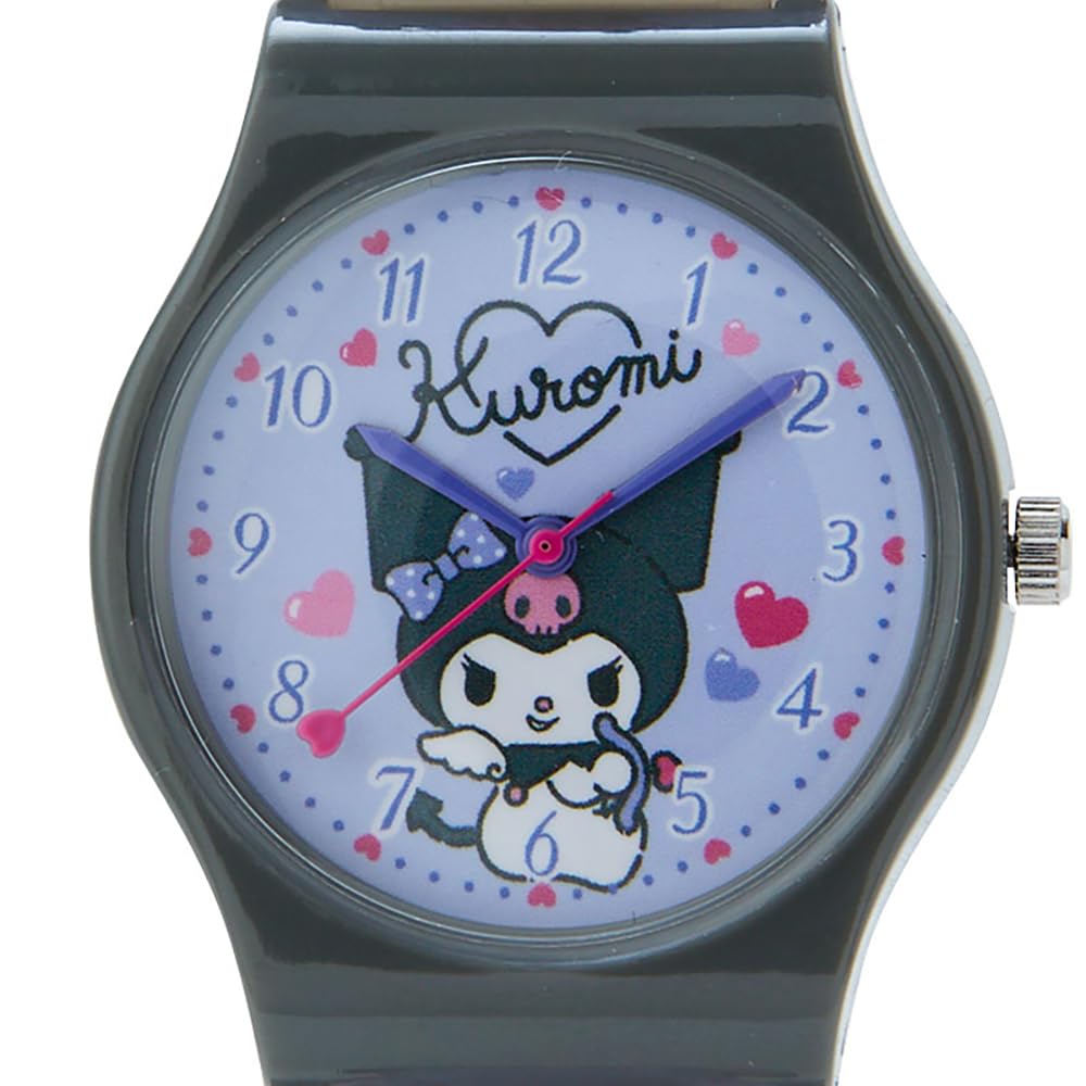 Sanrio Kuromi Rubber Watch 20.5x3.3x0.9 cm Character Design- Japan Figure Store - #1 Bring To You The Best Japanese Goods