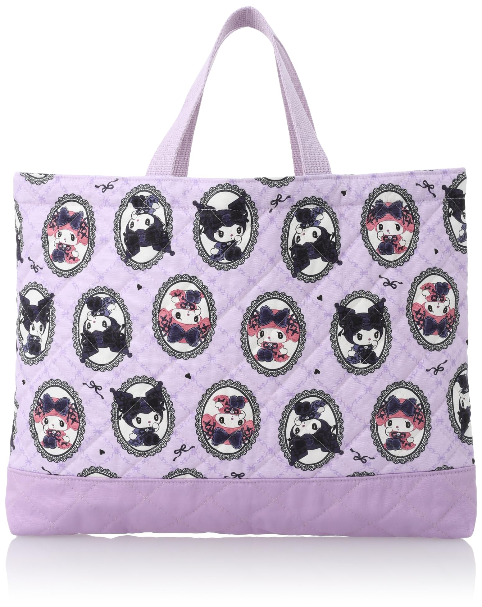 Sanrio Lesson Bag My Melody Kuromi - Cg-3494 - Kids School Tote Bag- Japan Figure Store - #1 Bring To You The Best Japanese Goods