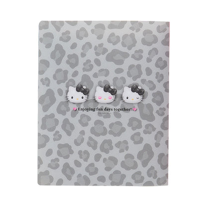 Sanrio Hello Kitty B5 Loose-Leaf Binder 26-Hole Monotone Animal Design