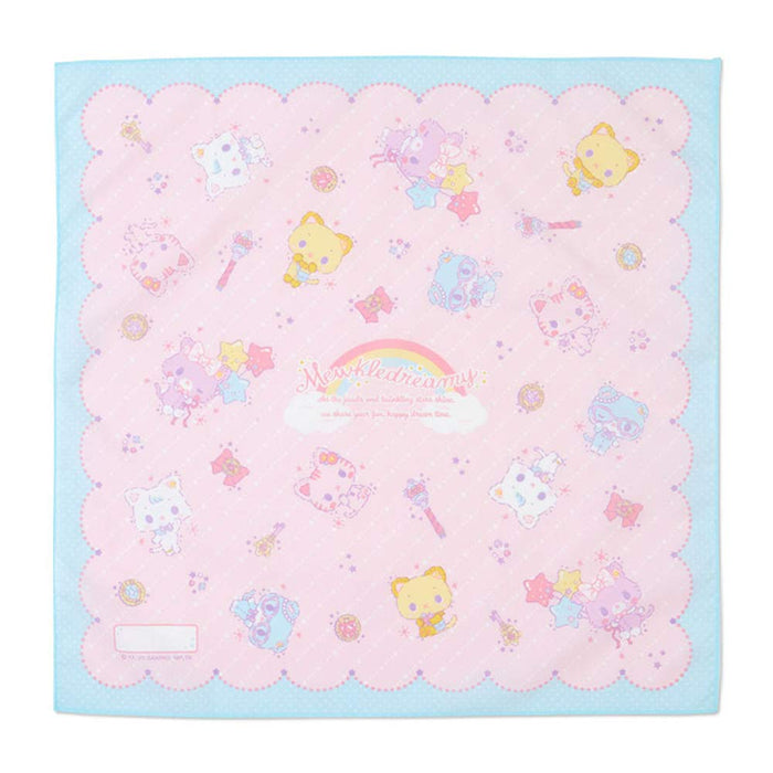 Sanrio Mewkledreamy Lunch Cloth 43 x 43 cm with Name Space Made in Japan- Japan Figure Store - #1 Bring To You The Best Japanese Goods