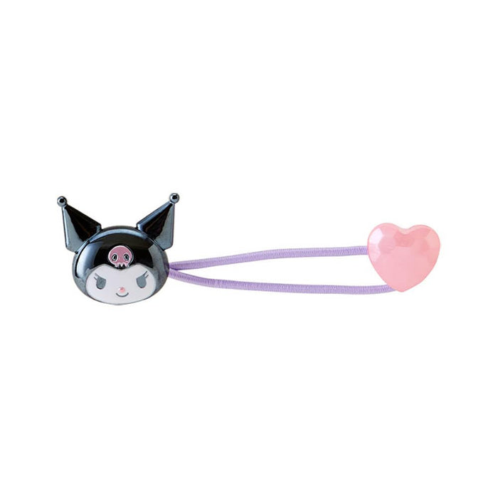 Sanrio Kuromi Black Mascot Hair Tie M - Cute & Stylish Hair Accessory- Japan Figure Store - #1 Bring To You The Best Japanese Goods