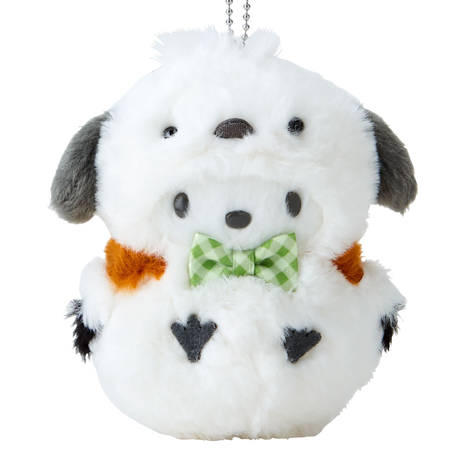 Sanrio Pochacco Plush Keychain Forest Animal Mascot Holder 010651