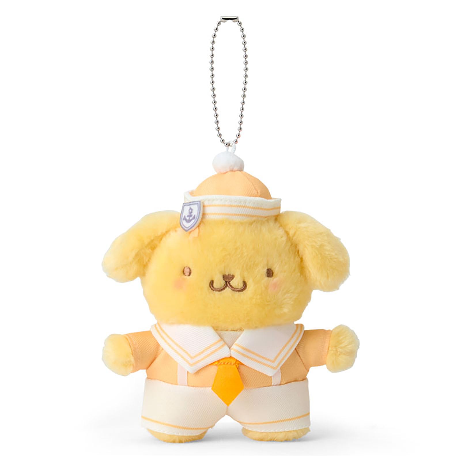 Sanrio Pompompurin Porte-médaille de marin en polyester pour enfants de 6 ans et plus.