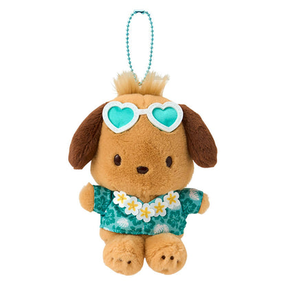 Sanrio Pochacco Tokonatsu Vacation Mascot Holder Polyester & Steel Ages 6+