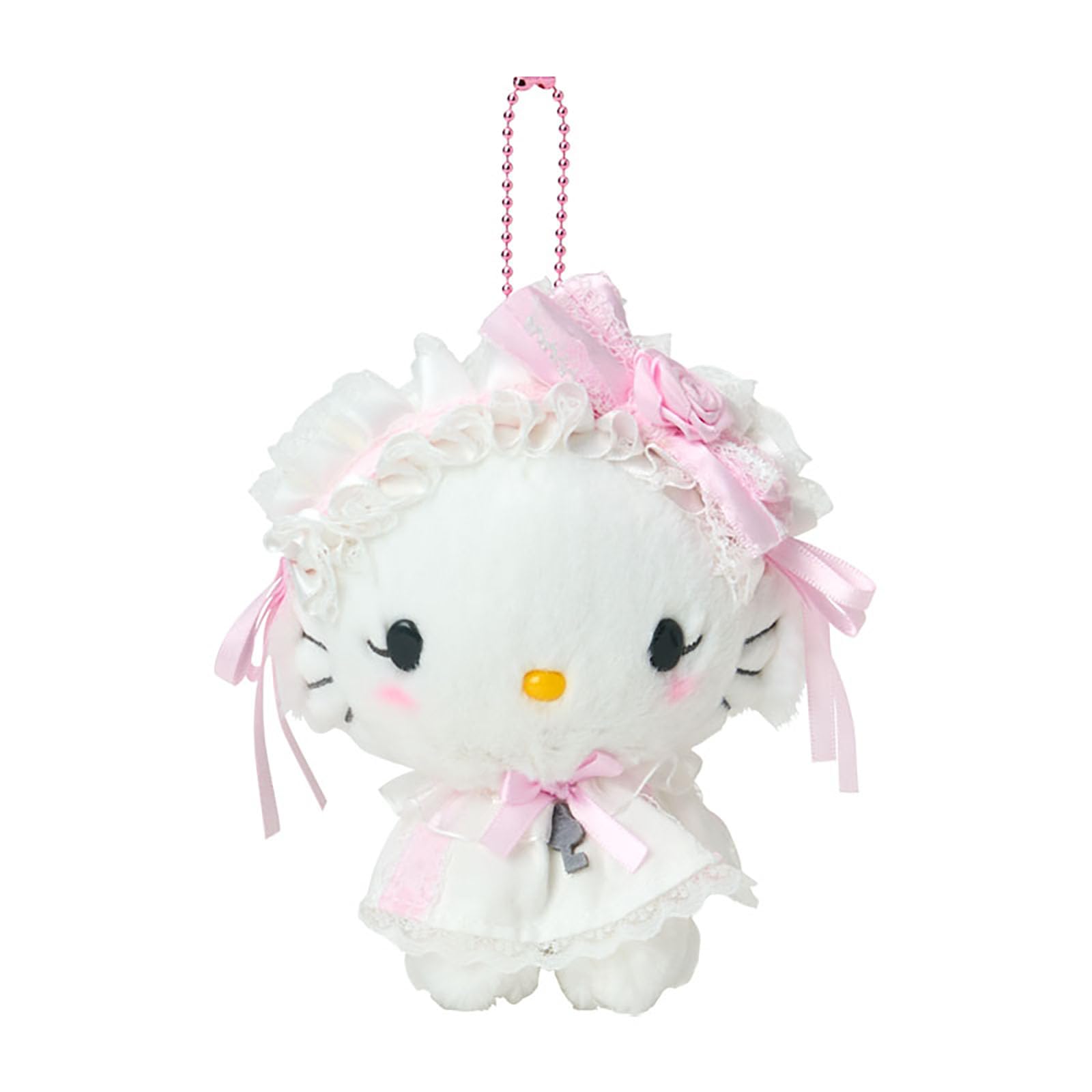 Porte-médailles Sanrio Charmy Kitty à volants blancs pour les enfants de 6 ans et plus