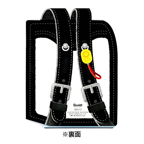 Sanrio Message Card For School Entrance & Graduation Black School Bag 868400- Japan Figure Store - #1 Bring To You The Best Japanese Goods