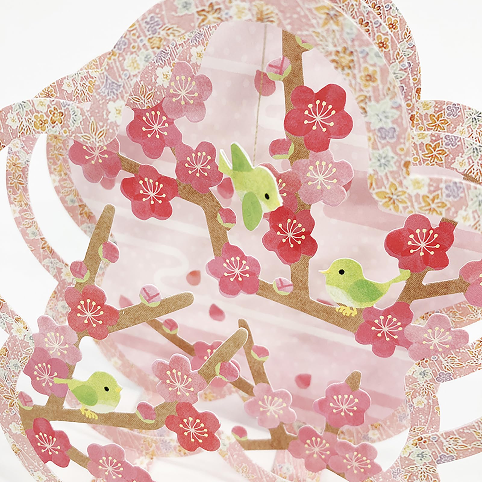 Sanrio Spring Plum Branch Music Box Message Card Overseas Shipping Available- Japan Figure Store - #1 Bring To You The Best Japanese Goods