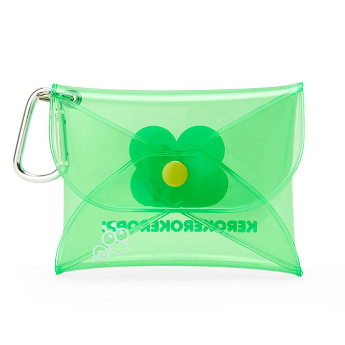 Sanrio Kerokerokeroppi Mini Clear Case Functional 8x10x1.5cm Character- Japan Figure Store - #1 Bring To You The Best Japanese Goods