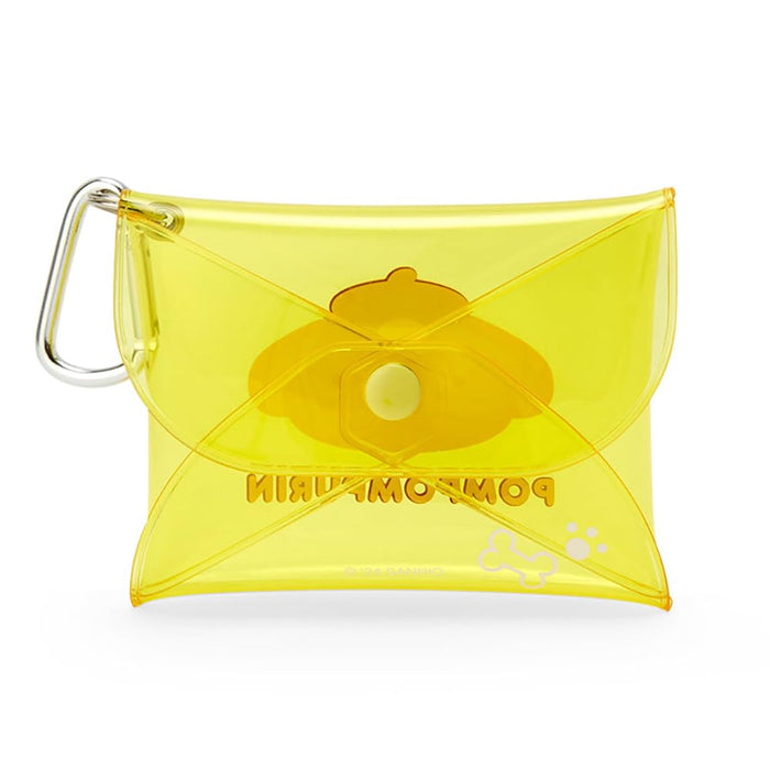 Sanrio Mini Clear Case Pompompurin Pudding Character Functional 8x10x1.5 cm- Japan Figure Store - #1 Bring To You The Best Japanese Goods