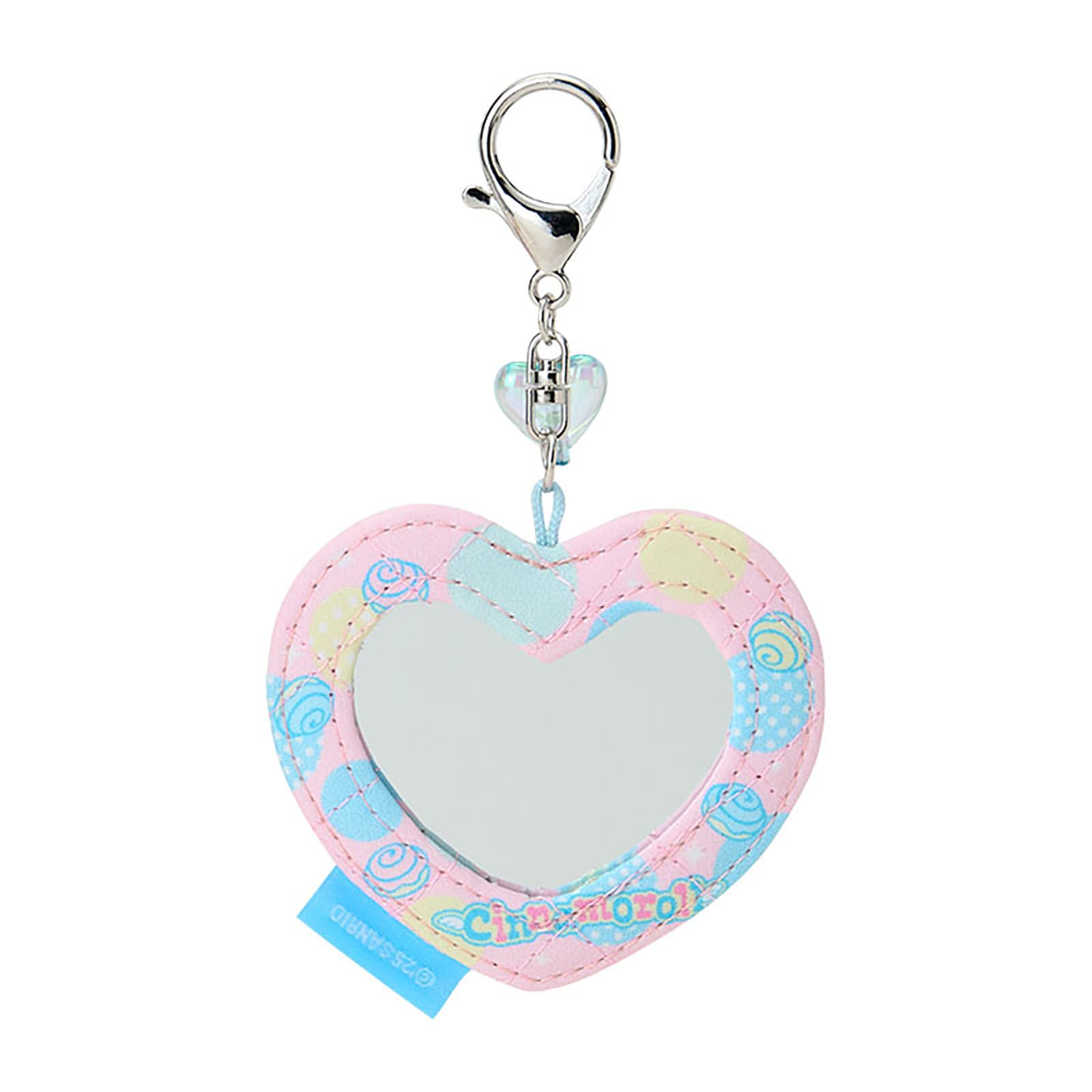 Sanrio Cinnamoroll Mirror Charm Minna No Quilt Polyester Cotton Steel Glass