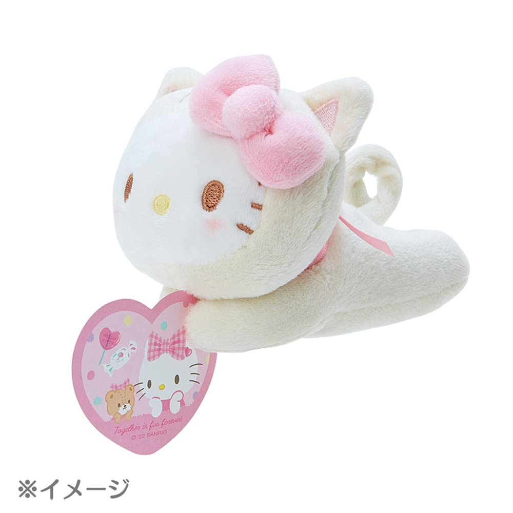 Sanrio My Melody Healing Cat Clip Mascot 840807 Plush Toy- Japan Figure Store - #1 Bring To You The Best Japanese Goods