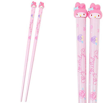 Sanrio My Melody Chopsticks With Mascot - Perfect for Homemade Meals- Japan Figure Store - #1 Bring To You The Best Japanese Goods
