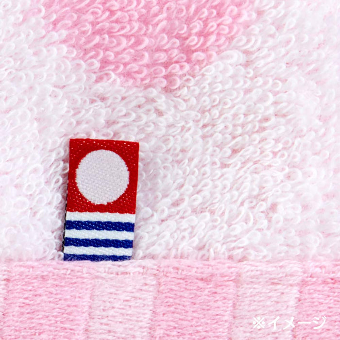 Sanrio My Melody Imabari Bath Towel Dots 100% Cotton- Japan Figure Store - #1 Bring To You The Best Japanese Goods