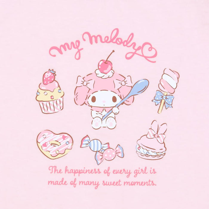 Sanrio My Melody Kids Moisture-Absorbent Quick-Drying T-Shirt 100cm- Japan Figure Store - #1 Bring To You The Best Japanese Goods