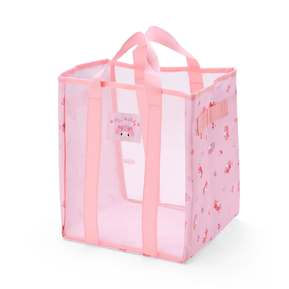 Sanrio My Melody Mesh Storage Case Medium - Cute and Durable Organizer- Japan Figure Store - #1 Bring To You The Best Japanese Goods