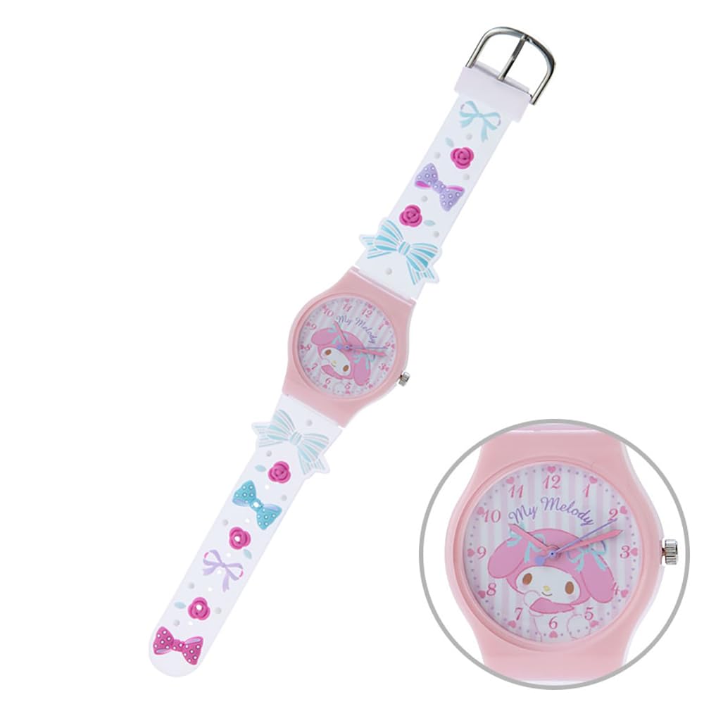 Sanrio My Melody Rubber Watch - 20.5x3.3x0.9 cm Character Watch- Japan Figure Store - #1 Bring To You The Best Japanese Goods