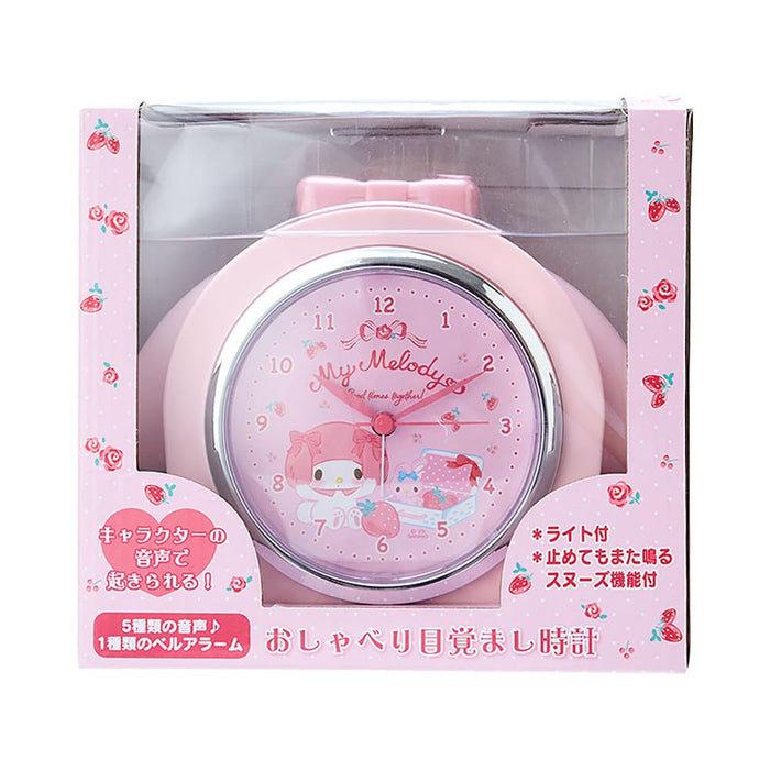 Sanrio My Melody Talking Alarm Clock 664375 for Bedrooms and Gifts- Japan Figure Store - #1 Bring To You The Best Japanese Goods