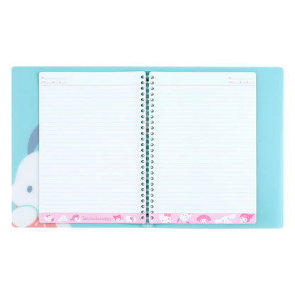 Sanrio Pochacco New Life Binder 27.5x22x23cm Character 161853- Japan Figure Store - #1 Bring To You The Best Japanese Goods