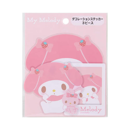 Sanrio My Melody Sticker Set 9.6x10.3cm - Cute Character Decor- Japan Figure Store - #1 Bring To You The Best Japanese Goods