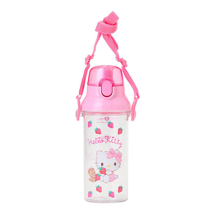Sanrio Hello Kitty 500ml Clear Bottle - Durable & Dishwasher Safe