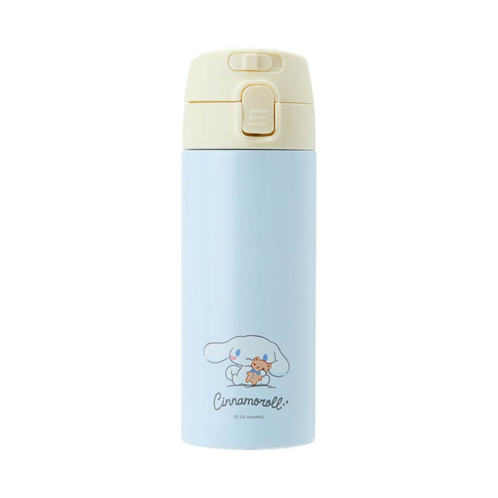 Sanrio One-Touch Stainless Steel Bottle Cinnamoroll 370Ml Durable and Cute- Japan Figure Store - #1 Bring To You The Best Japanese Goods