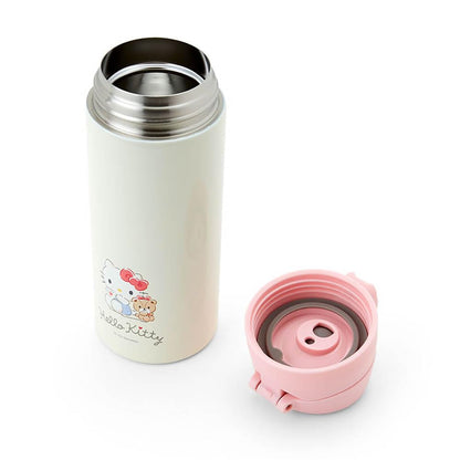 Sanrio Hello Kitty One-Touch Stainless Steel Bottle 370Ml- Japan Figure Store - #1 Bring To You The Best Japanese Goods