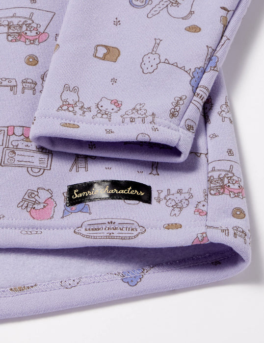 Sanrio Shaggy Long Sleeve Pajama Set for Girls - Comfortable T-Suit Roomwear- Japan Figure Store - #1 Bring To You The Best Japanese Goods