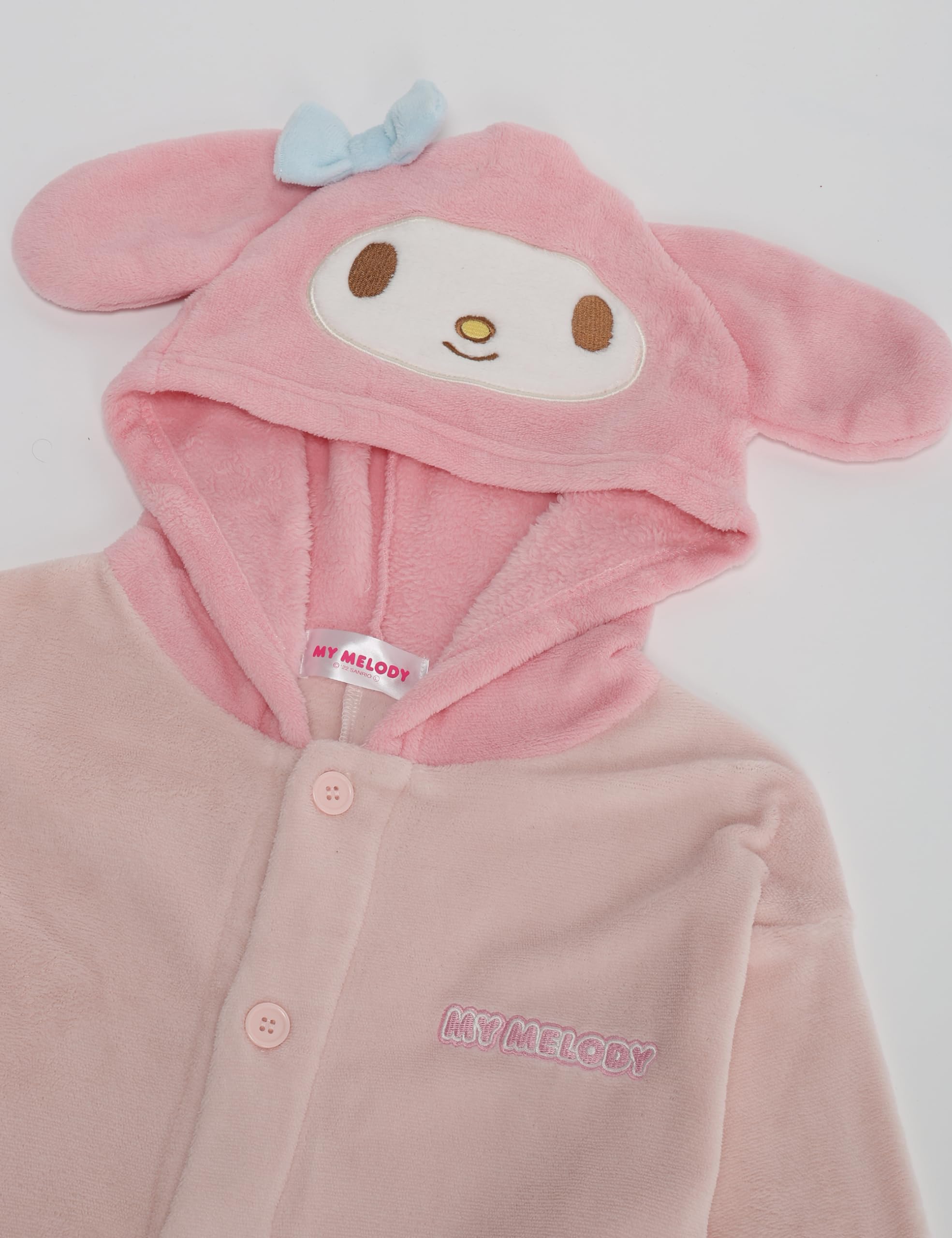 Sanrio Kids Fleece Pajama Tops - Kuromi Cinnamoroll My Melody Kigurumi- Japan Figure Store - #1 Bring To You The Best Japanese Goods