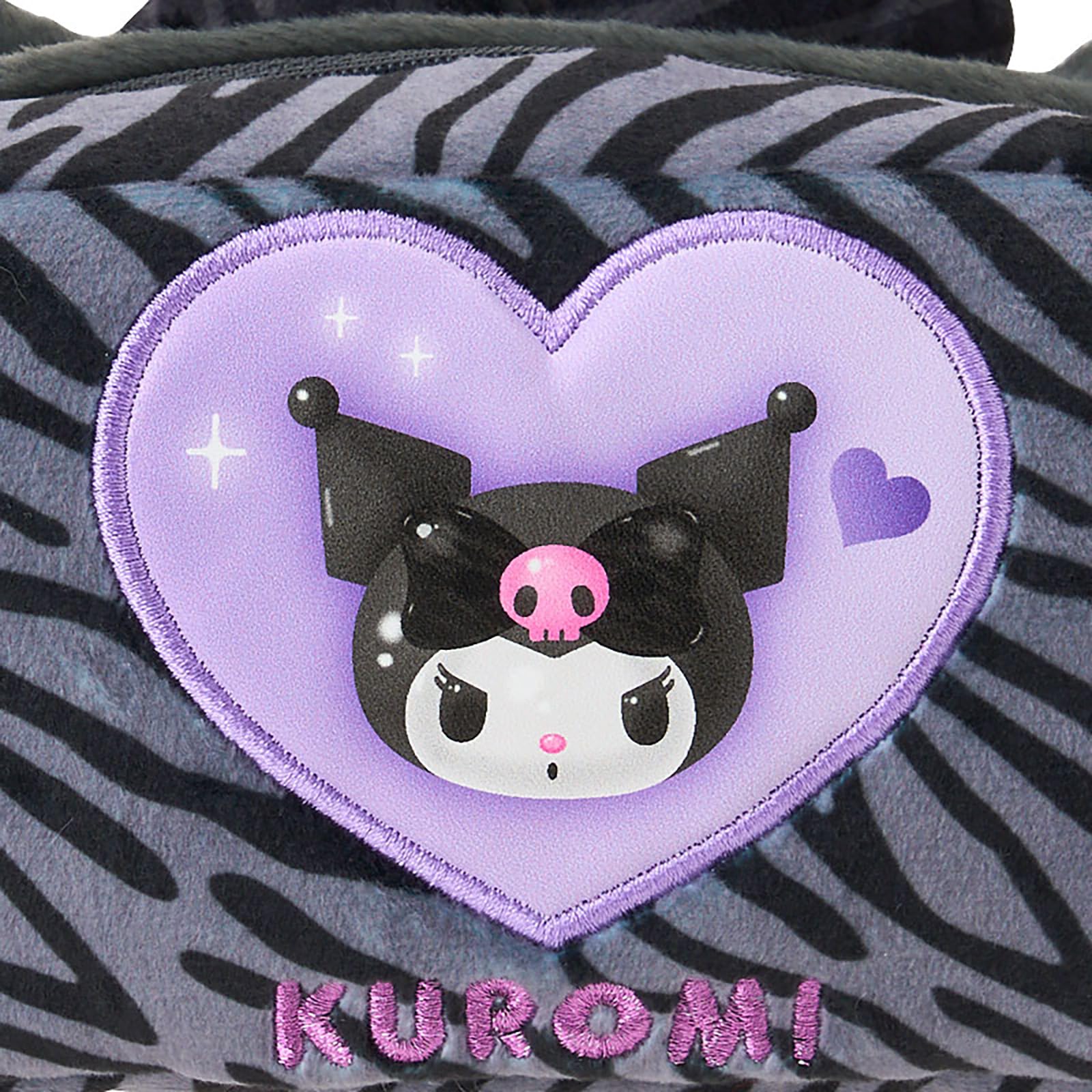Sanrio Kuromi Monotone Animal Pencil Case Polyester Pu Durable Design