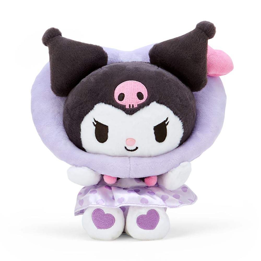 Sanrio Plush Kuromi Character - Colorful Heart Series 3rd Edition Plush Toy- Japan Figure Store - #1 Bring To You The Best Japanese Goods