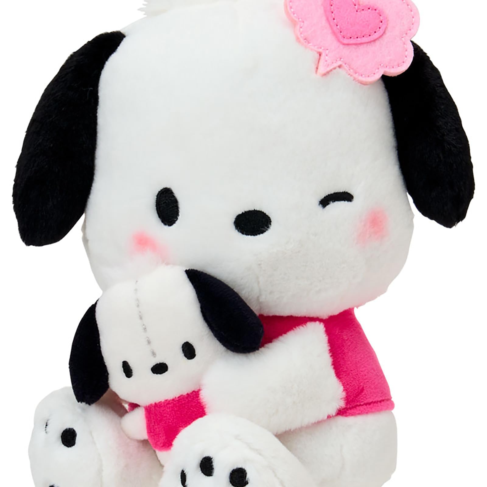 Sanrio Pochacco Plush Toy - Grand Prix Edition Ages 3+ Polyester 300675- Japan Figure Store - #1 Bring To You The Best Japanese Goods