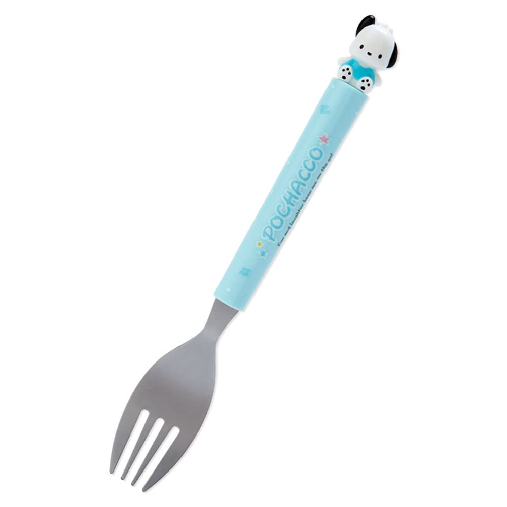 Sanrio Pochacco Fork with Mascot Handle - Cute Kids Utensil 786764- Japan Figure Store - #1 Bring To You The Best Japanese Goods