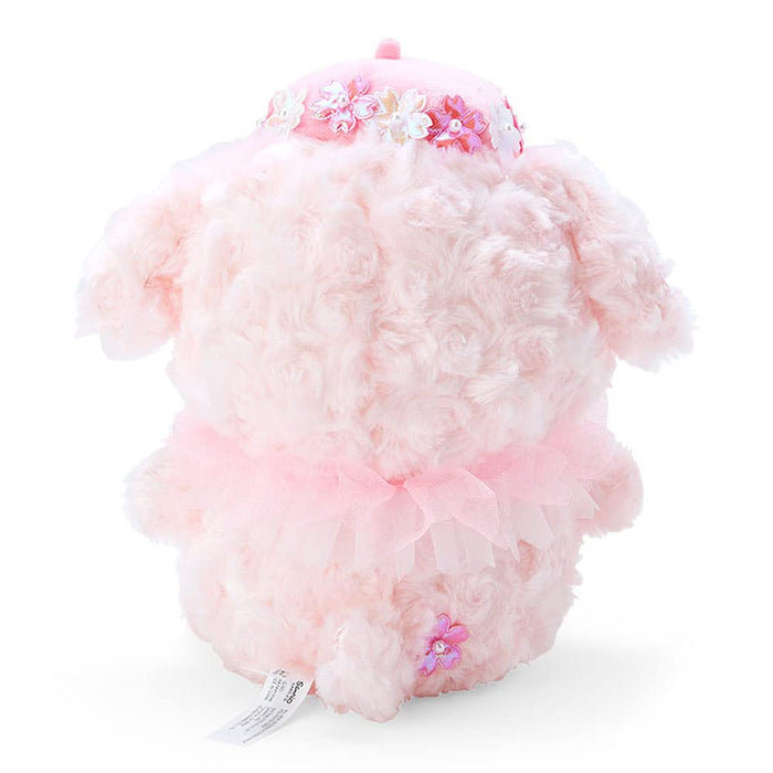Sanrio Pompompurin Sakura Plush Toy - Soft & Huggable Collectible- Japan Figure Store - #1 Bring To You The Best Japanese Goods