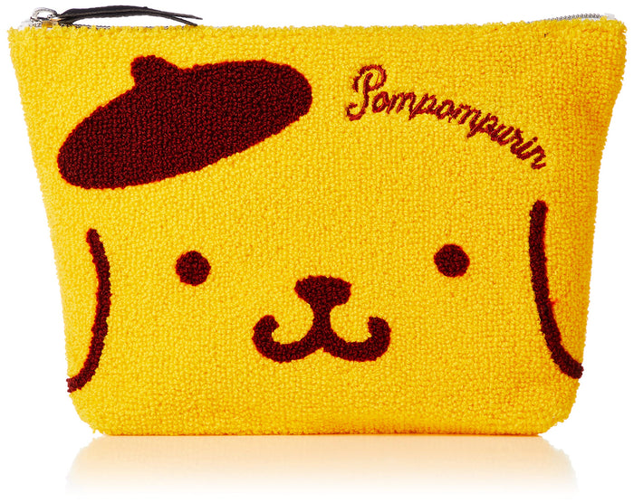 Sanrio Pompompurin Yellow Pouch - Cute and Functional Accessory- Japan Figure Store - #1 Bring To You The Best Japanese Goods
