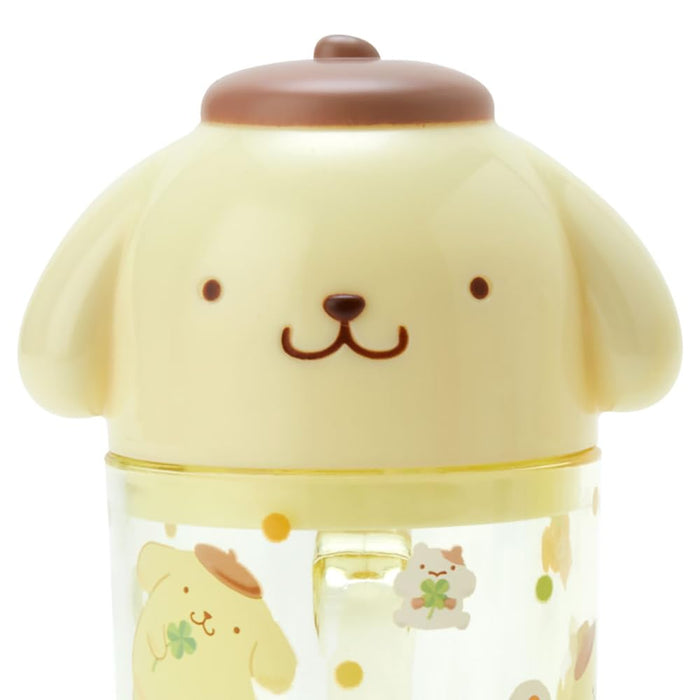 Sanrio Pompompurin Toothbrush and Cup Set - 12x7x5 cm Character Set- Japan Figure Store - #1 Bring To You The Best Japanese Goods