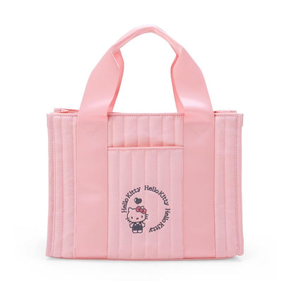 Sanrio Quilted Hello Kitty Tote Bag Medium 46x12.5x28Cm- Japan Figure Store - #1 Bring To You The Best Japanese Goods