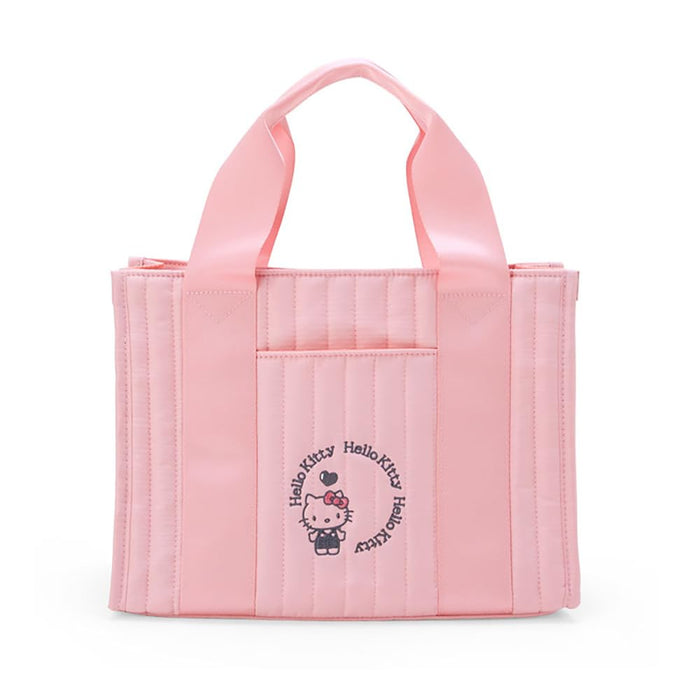 Sanrio Quilted Tote Bag S Hello Kitty 28.5x10x21 cm- Japan Figure Store - #1 Bring To You The Best Japanese Goods