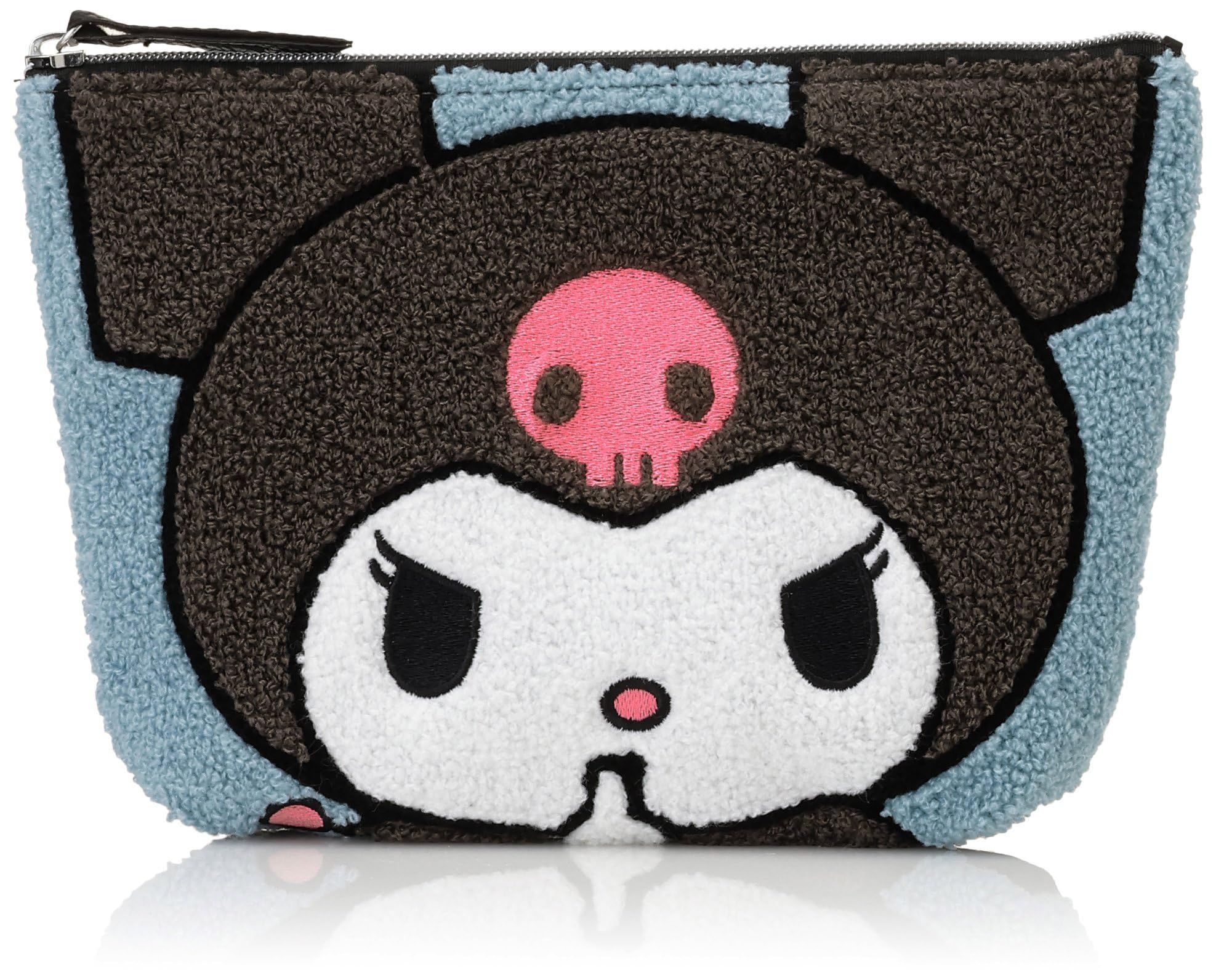 Sanrio Kuromi Sagara Pouch Sky Blue Small Lightweight- Japan Figure Store - #1 Bring To You The Best Japanese Goods