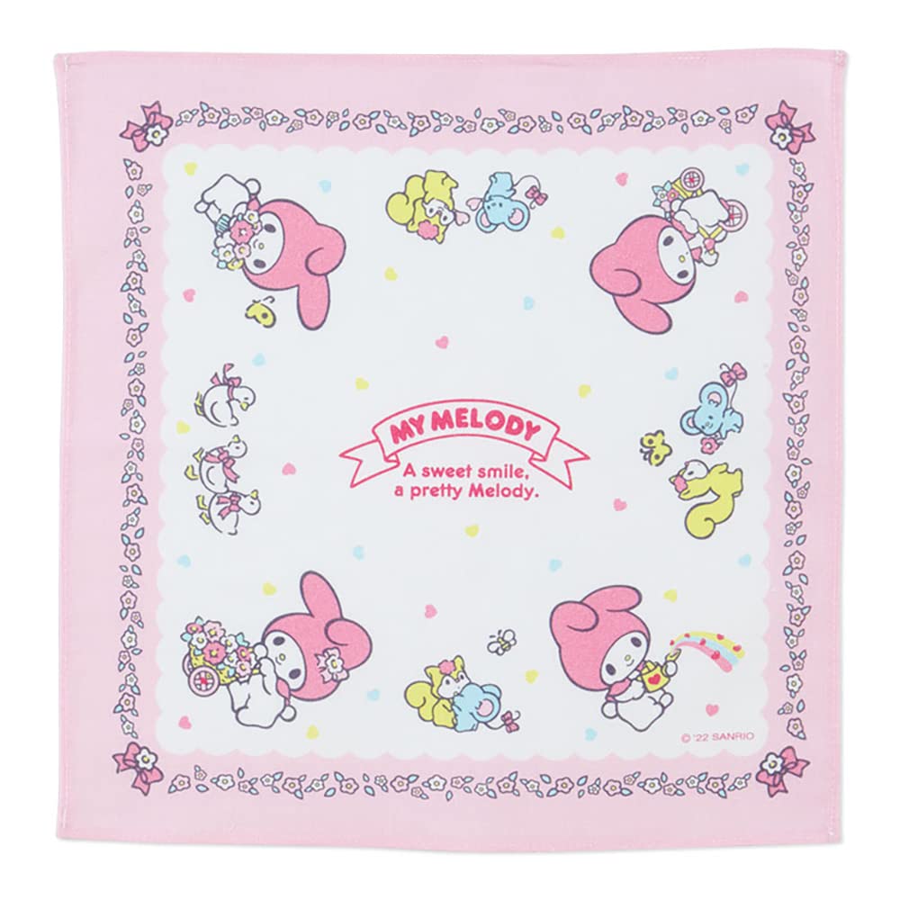Sanrio My Melody Handkerchief Set - 13.5x1x13.7cm Fashion Accessories- Japan Figure Store - #1 Bring To You The Best Japanese Goods