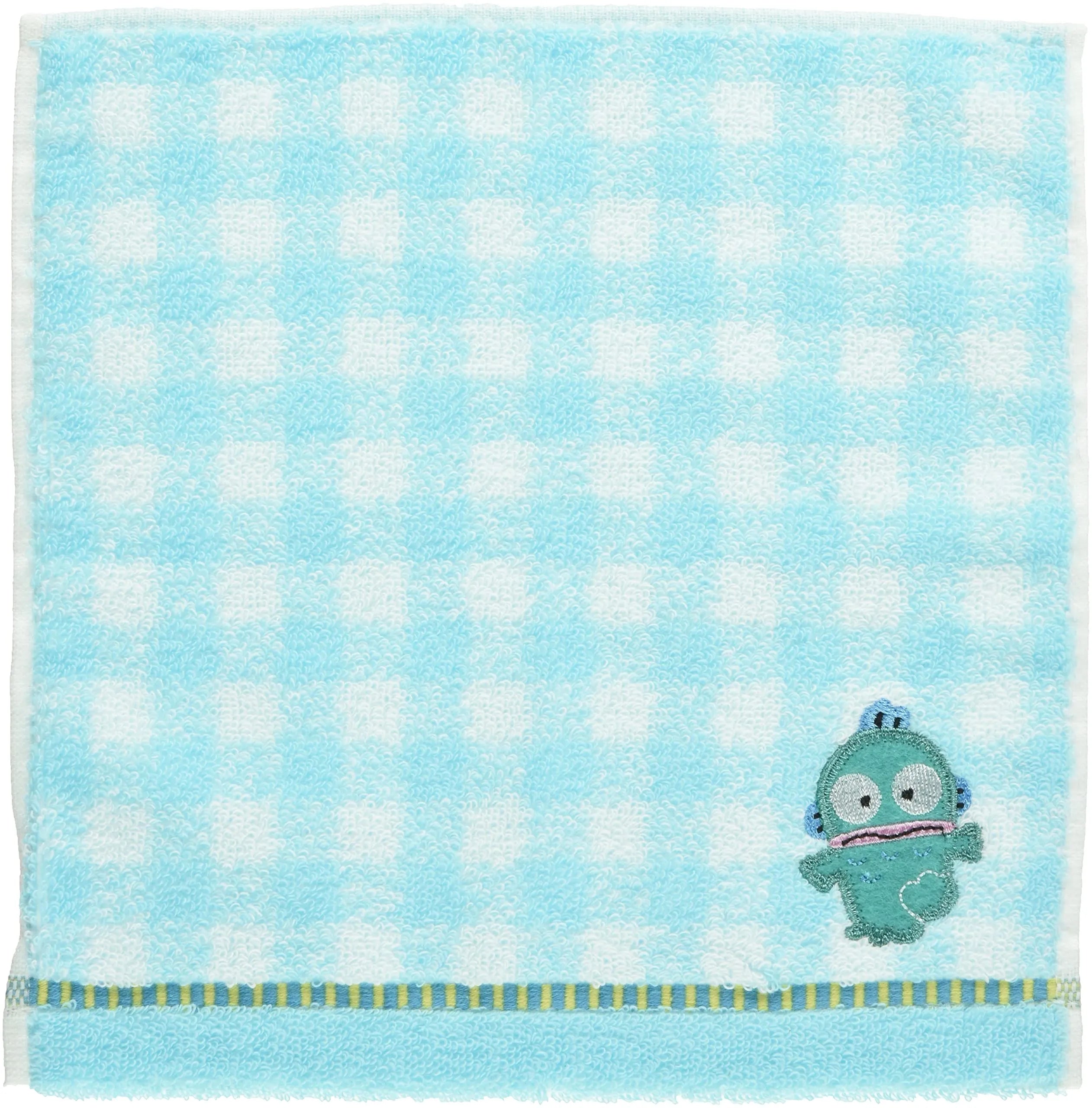 SANRIO Petit Towel Hankyodon Gingham- Japan Figure Store - #1 Bring To You The Best Japanese Goods