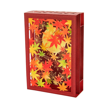 Sanrio Autumn Leaves Laser Cut Message Card in Box - Perfect for Fall Greetings- Japan Figure Store - #1 Bring To You The Best Japanese Goods