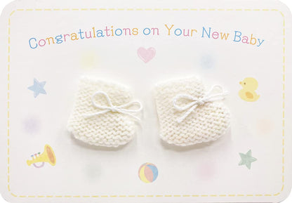 Sanrio Baby Gift Message Card with Baby Socks BC81-1 L 381- Japan Figure Store - #1 Bring To You The Best Japanese Goods