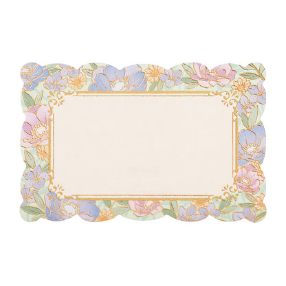 Sanrio Mini Message Card Blue Flower Pattern - Overseas Shipping Available- Japan Figure Store - #1 Bring To You The Best Japanese Goods