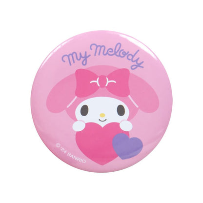Sanrio Mini Pouch with Badge Colorful Heart Series My Melody 3rd Edition- Japan Figure Store - #1 Bring To You The Best Japanese Goods