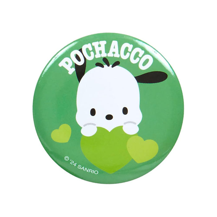 Sanrio Mini Pouch with Badge Pochacco Colorful Heart Series 3rd Edition- Japan Figure Store - #1 Bring To You The Best Japanese Goods