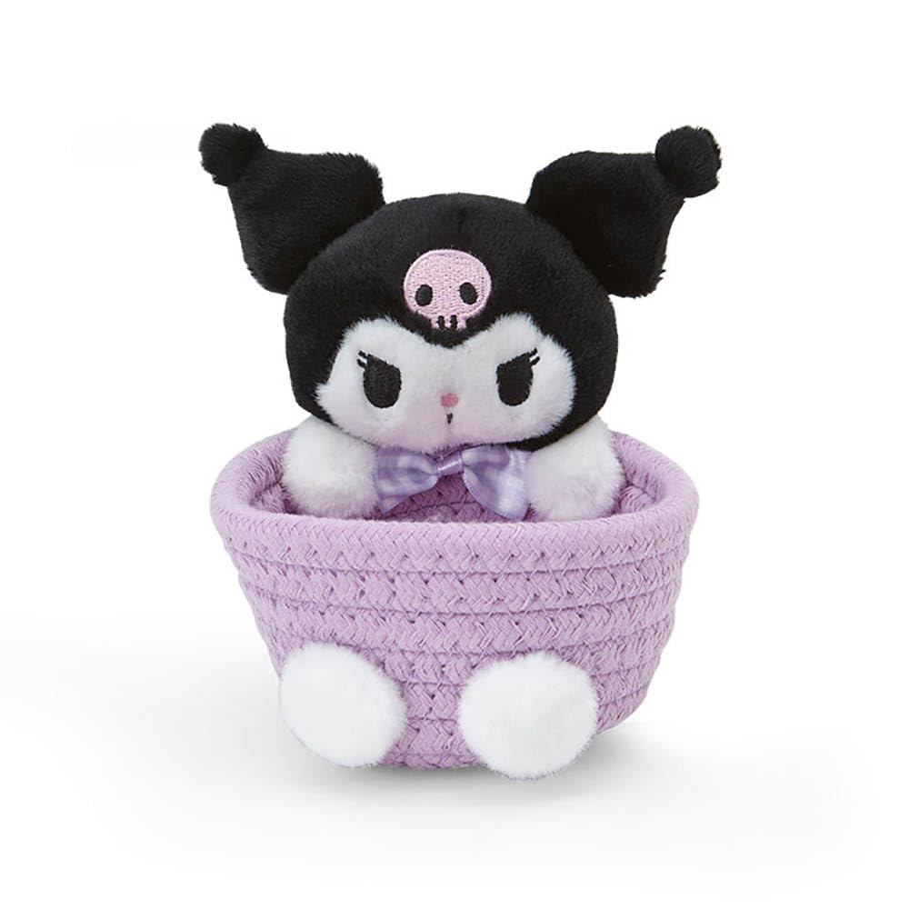 Sanrio Kuromi Rope Basket S - Cute Storage Solution- Japan Figure Store - #1 Bring To You The Best Japanese Goods